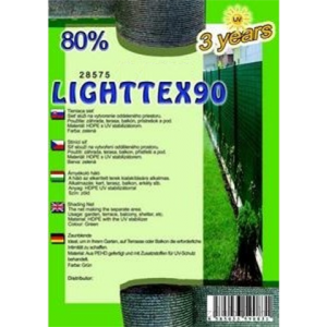 Árnyékoló háló - LIGHTTEX90 1 x 10 m 80%