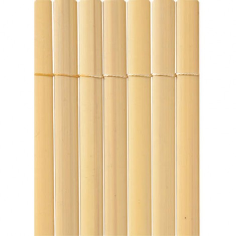 Plasticane - Belátásgátló félovális műanyag nád 2x3m (bambusz szín)
